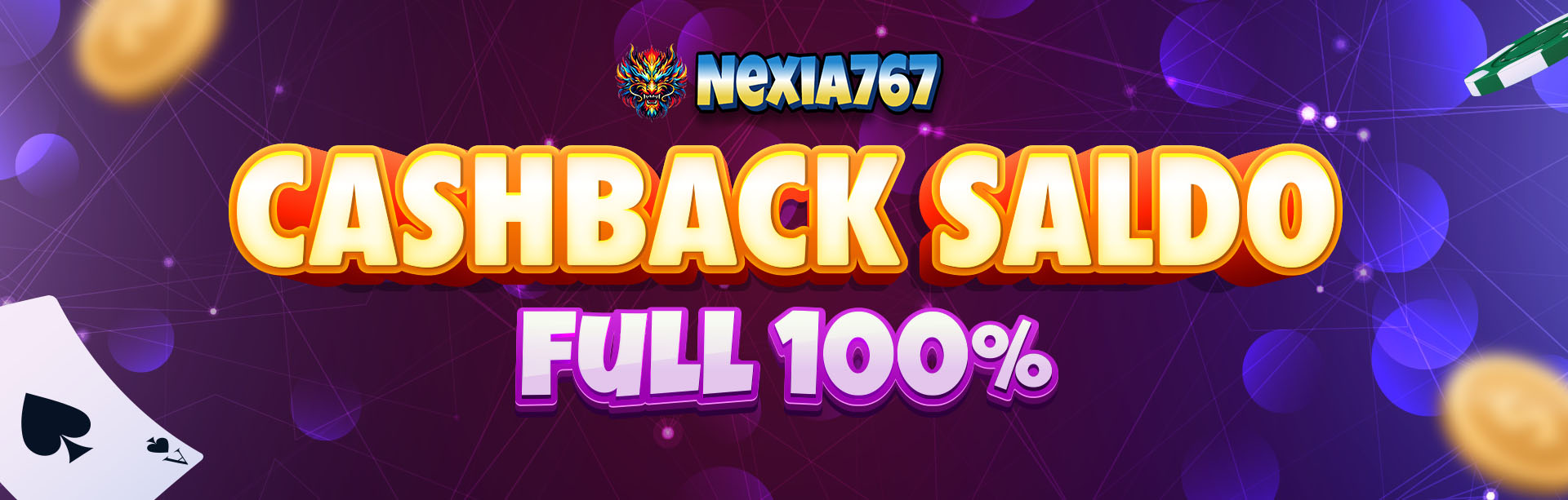 Cashback Saldo 100% Nexia767